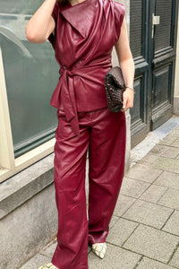 GittCC Pleat Top - Rood