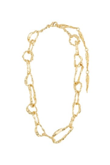 Believe Recycled Chain Ketting - Goud