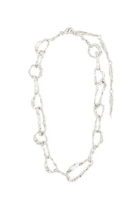 Believe Recycled Chain Ketting - Zilver