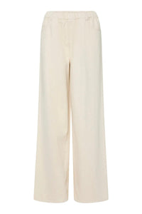 PCSavanna Denim Pants - Beige