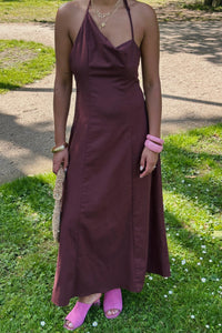 Copper Jurk - Bruin