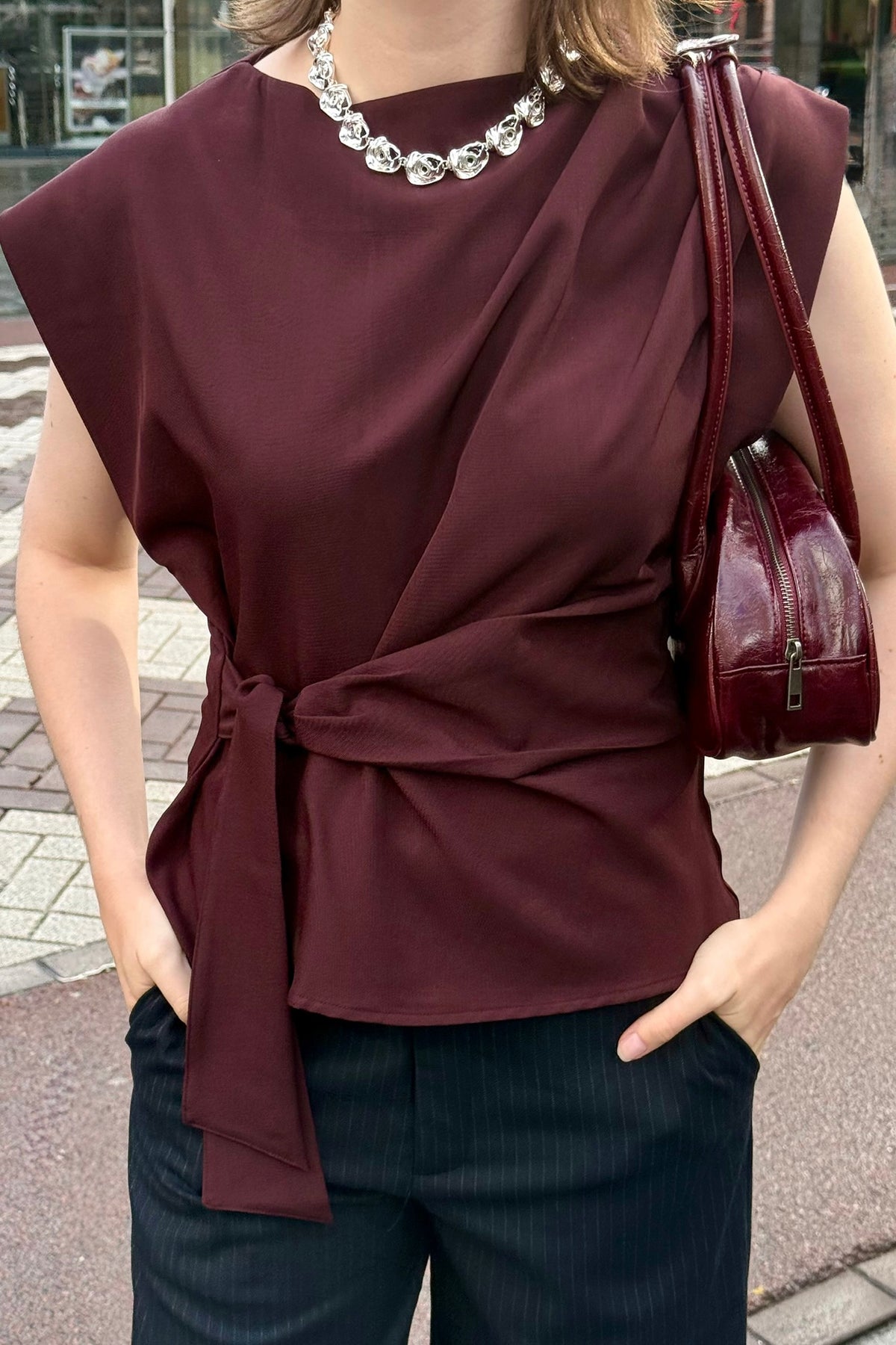 Britt Top - Plum