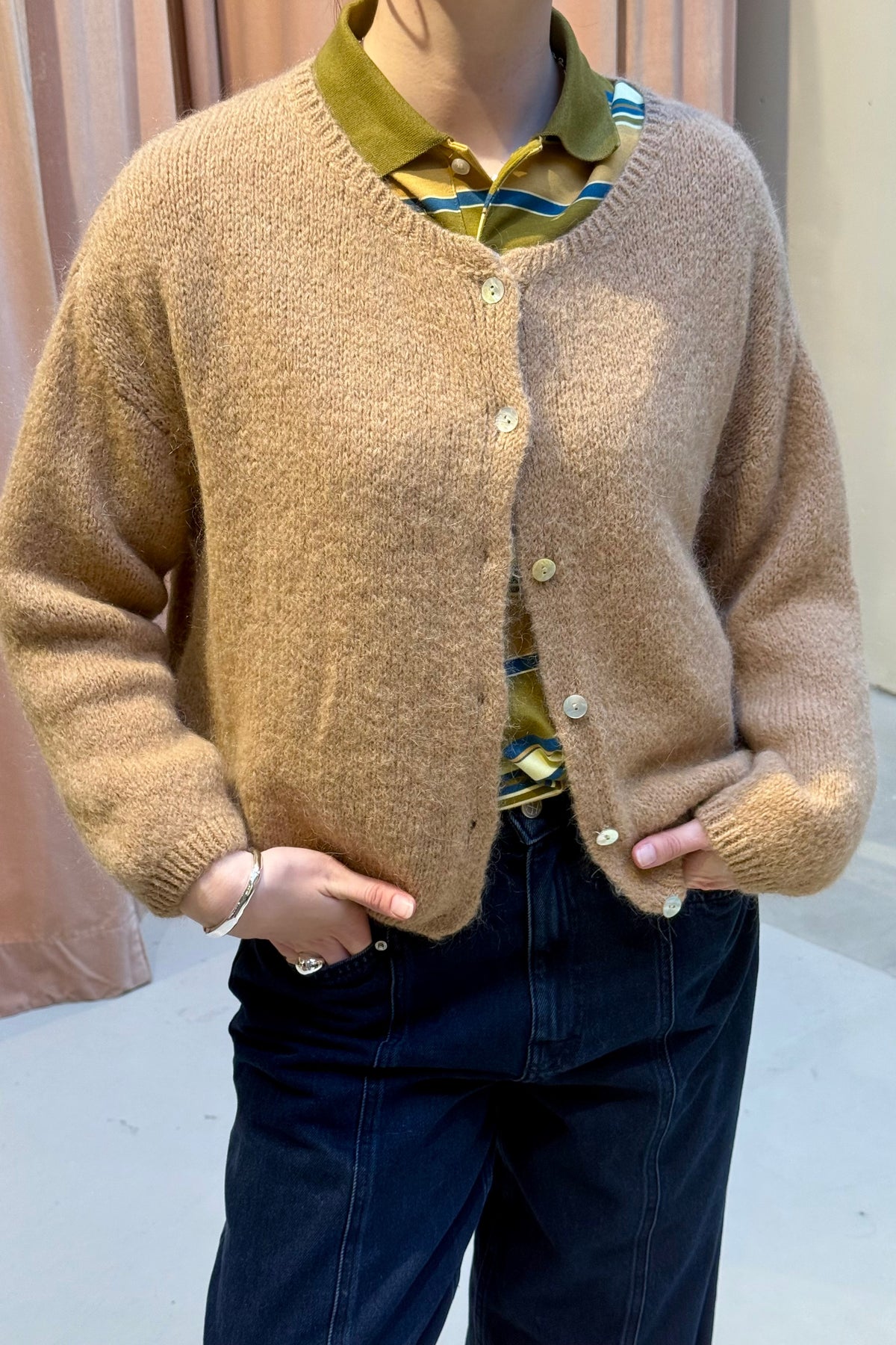 Veerle Vest - Camel
