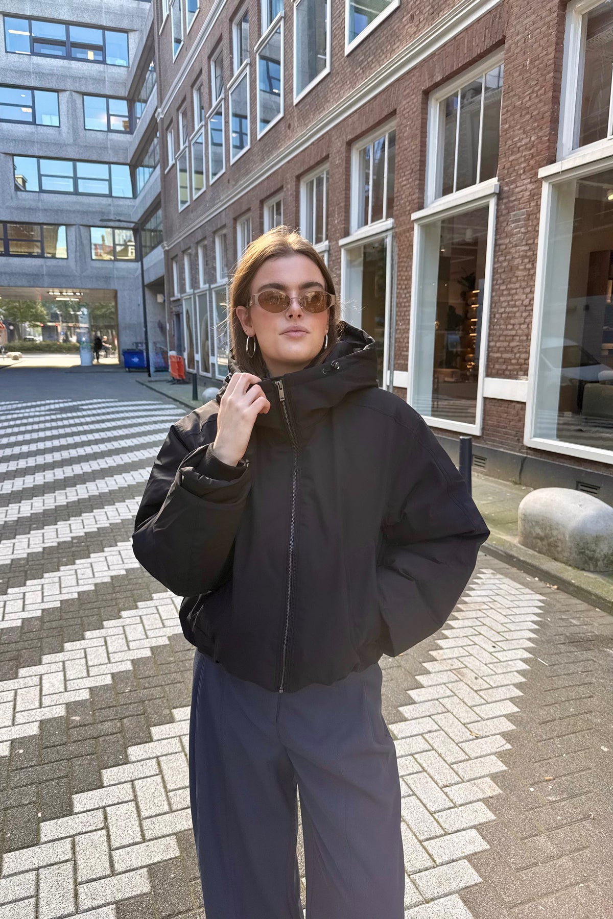 RilloCC Puffer Jas - Zwart