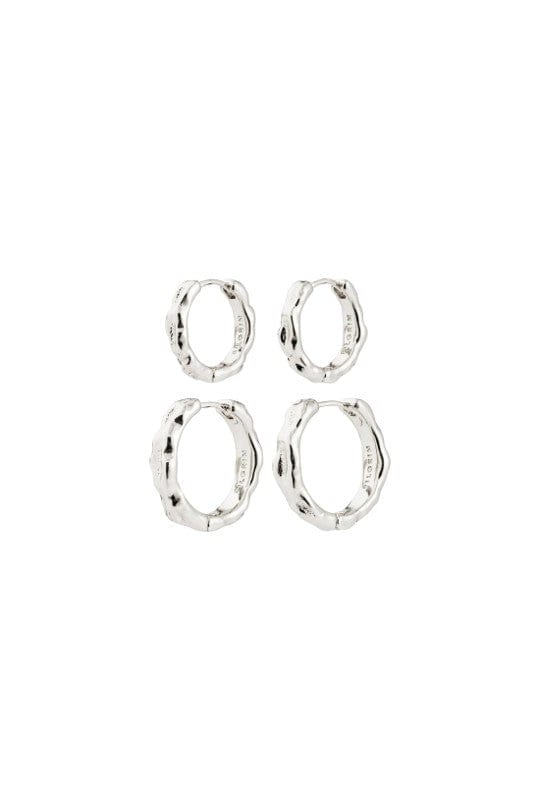 Darby 2-in-1 Oorbellen - Zilver