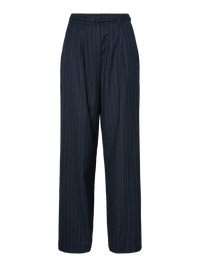 YASPimis Gestreepte Pantalon - Donkerblauw