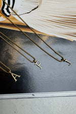 Initiaal Ketting - Goud