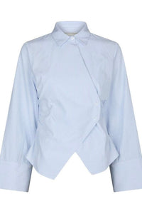 Fenli Striped Shirt - Lichtblauw