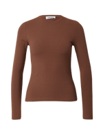 Ginger Lange Mouwen Top - Chestnut