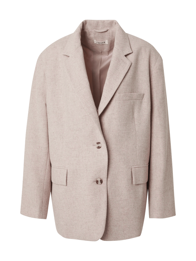 Arwen Wollen Blazer - Roze