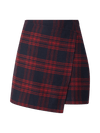 Simay Wollen Rok - Rood