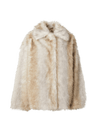 Bay Faux Fur Jacket - Beige