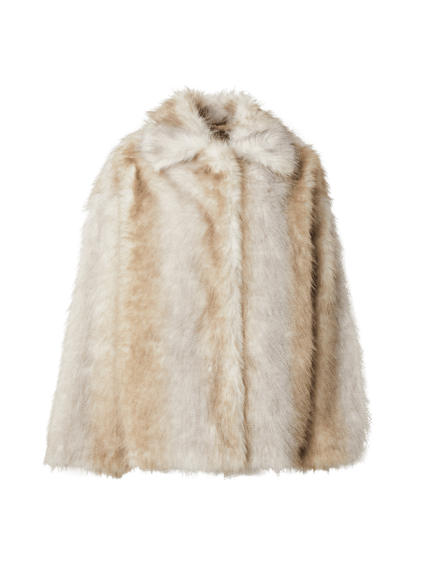 Bay Faux Fur Jacket - Beige