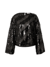 Xavia Glitter Top - Zwart
