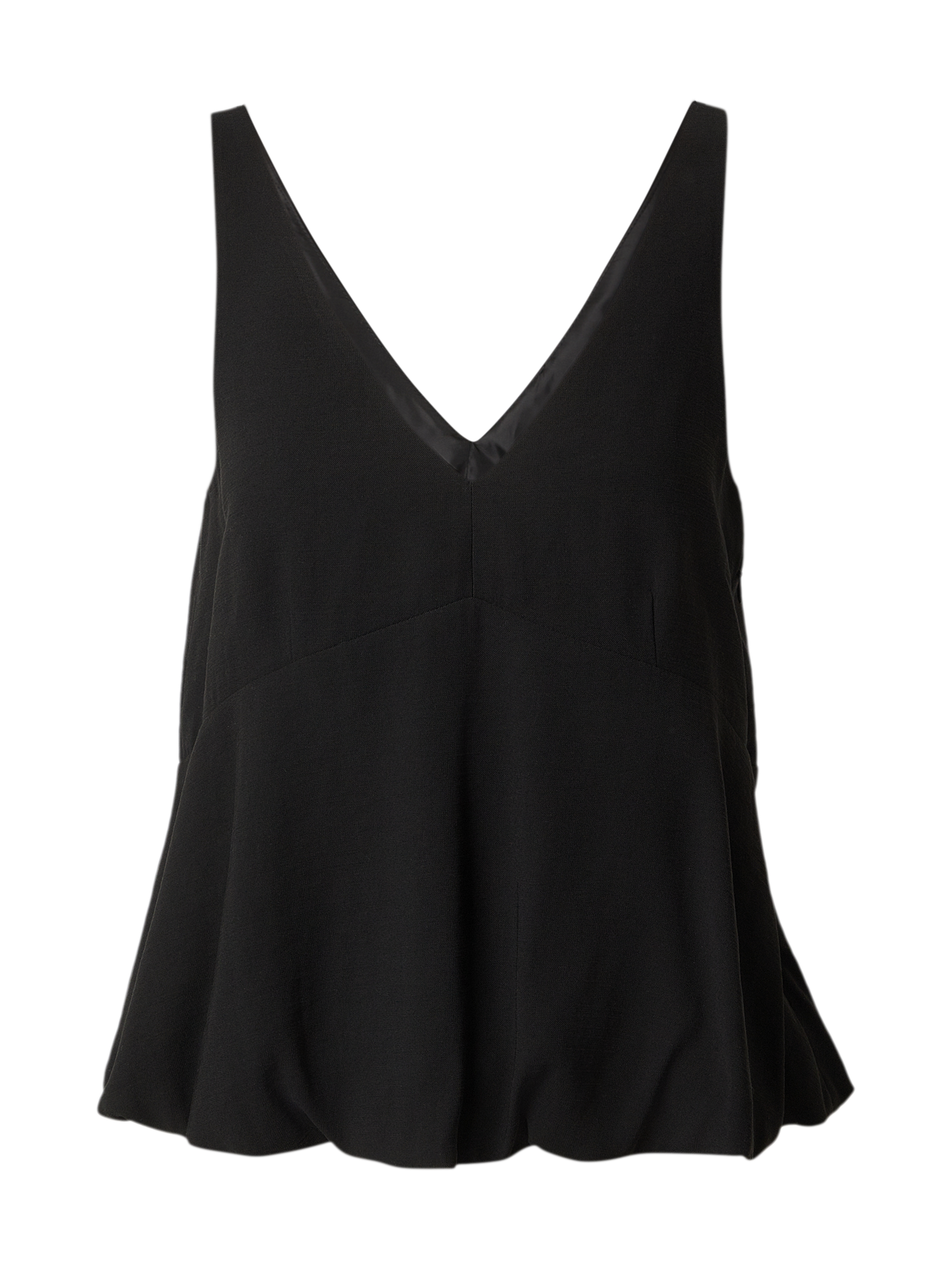 Zoja Peplum Top - Zwart
