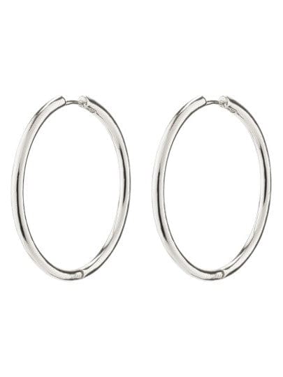 Eanna Recycled Maxi Hoops - Zilver