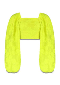 Evi Blouse - Lime Groen