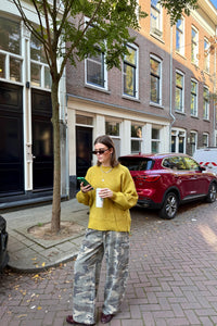 SLWLulu Gebreide Trui - Groen