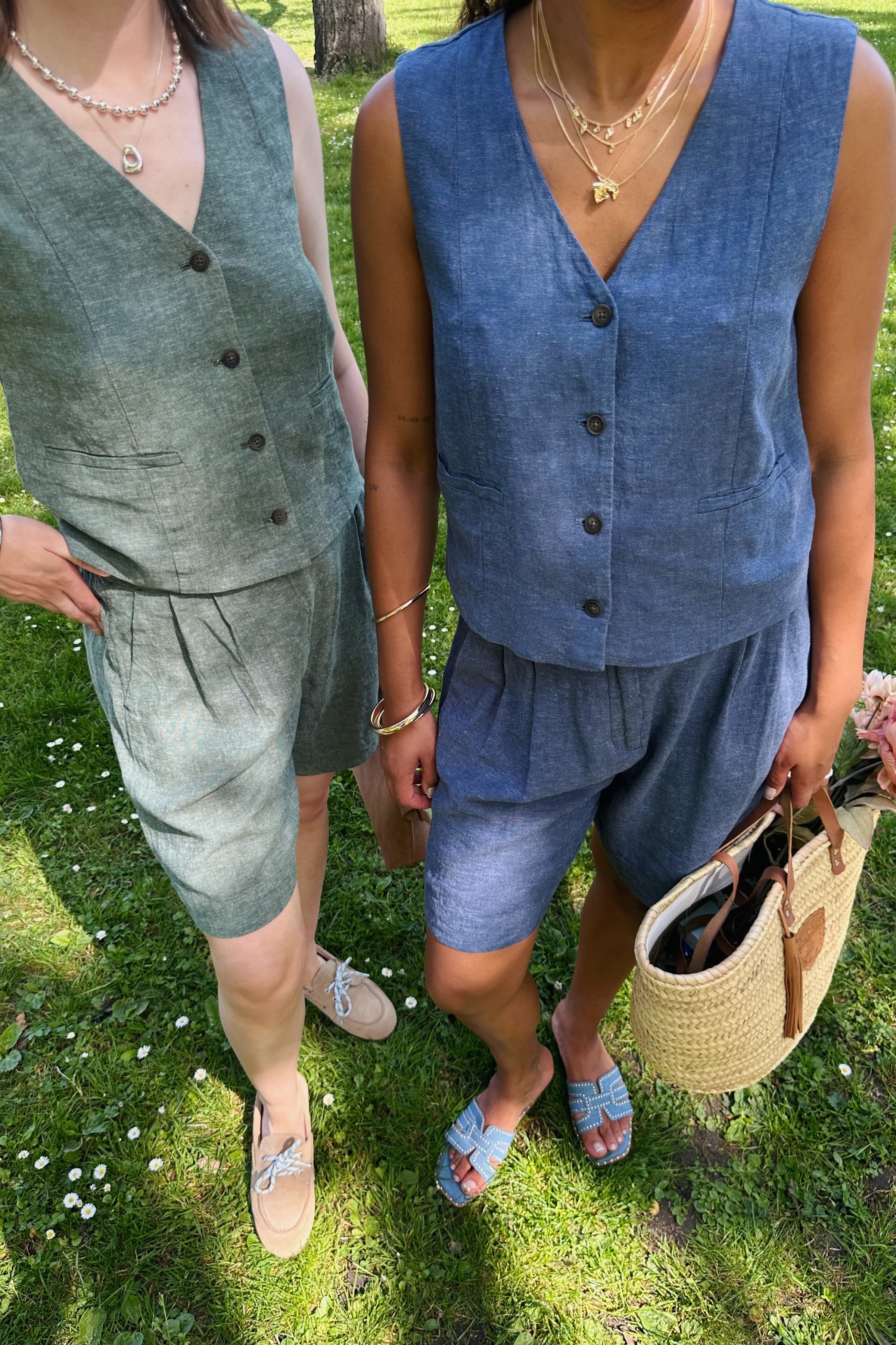 MSCHViana Ginia Short - Blauw