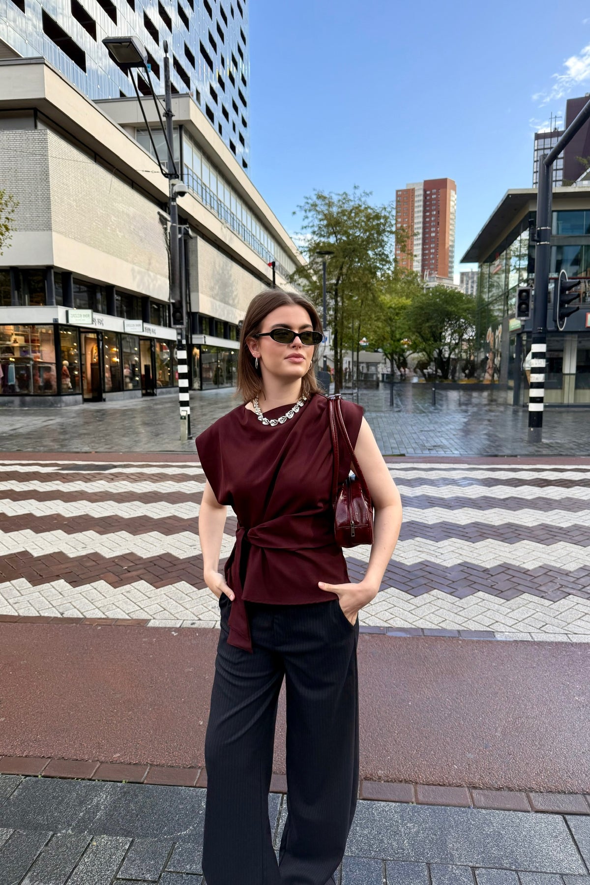 Britt Top - Plum