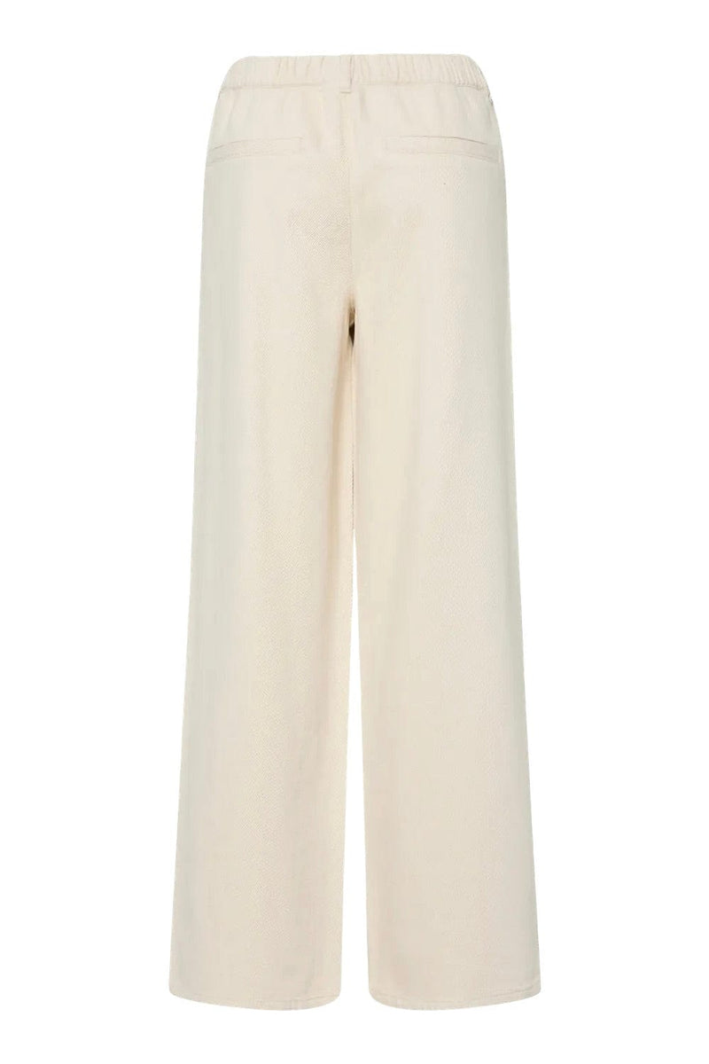 PCSavanna Denim Pants - Beige