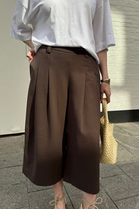 MSCHMaryla Henrika Culotte Pants - Donker Bruin