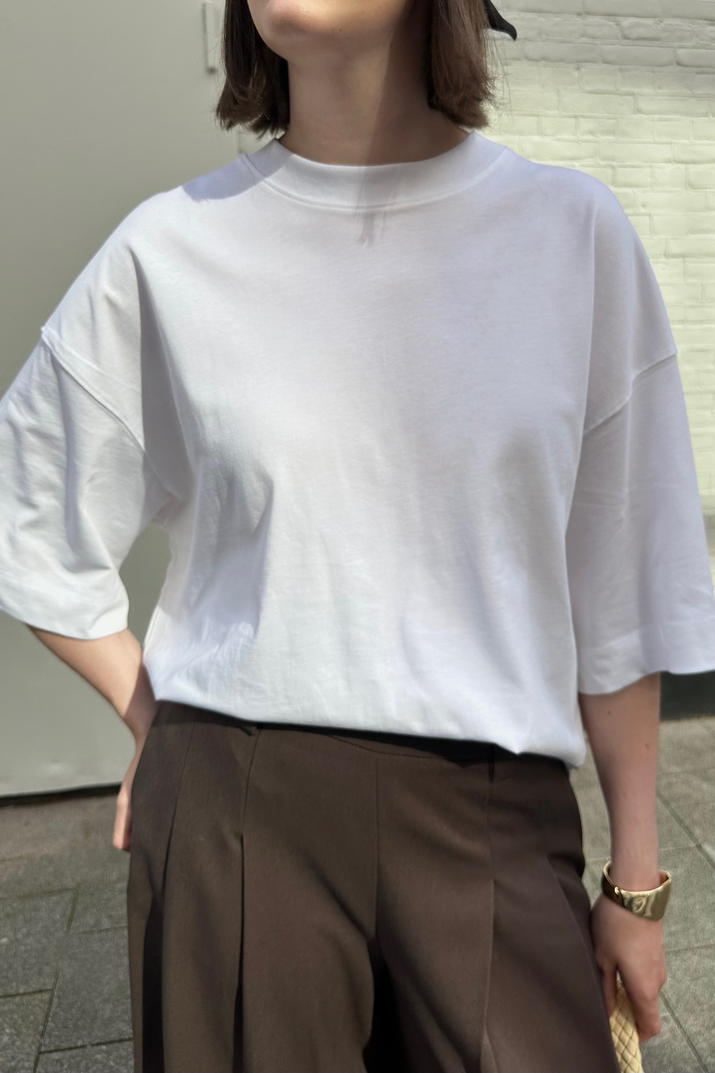 SLWColwoman Oversized Shirt - Wit