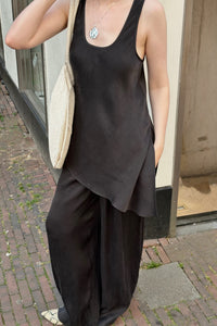 MSCHMolie Top - Zwart
