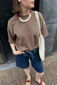 SLWOversized Tenny T-shirt - Bruin