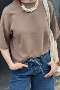 SLWOversized Tenny T-shirt - Bruin