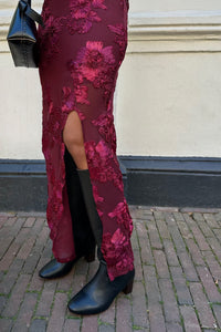 Kameyella Jurk - Bordeaux