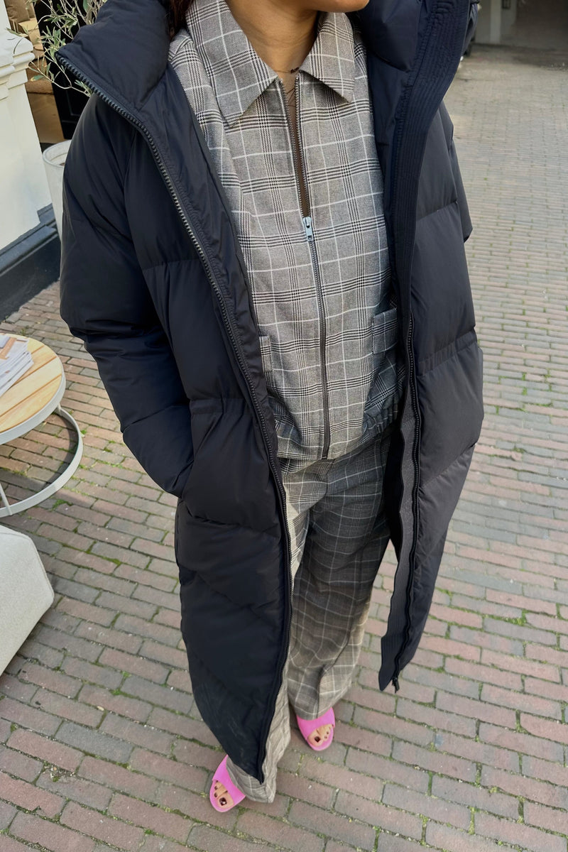 SLFMaya Puffer Jas - Zwart