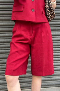 MSCHKeeley Edelmira Shorts - Rood