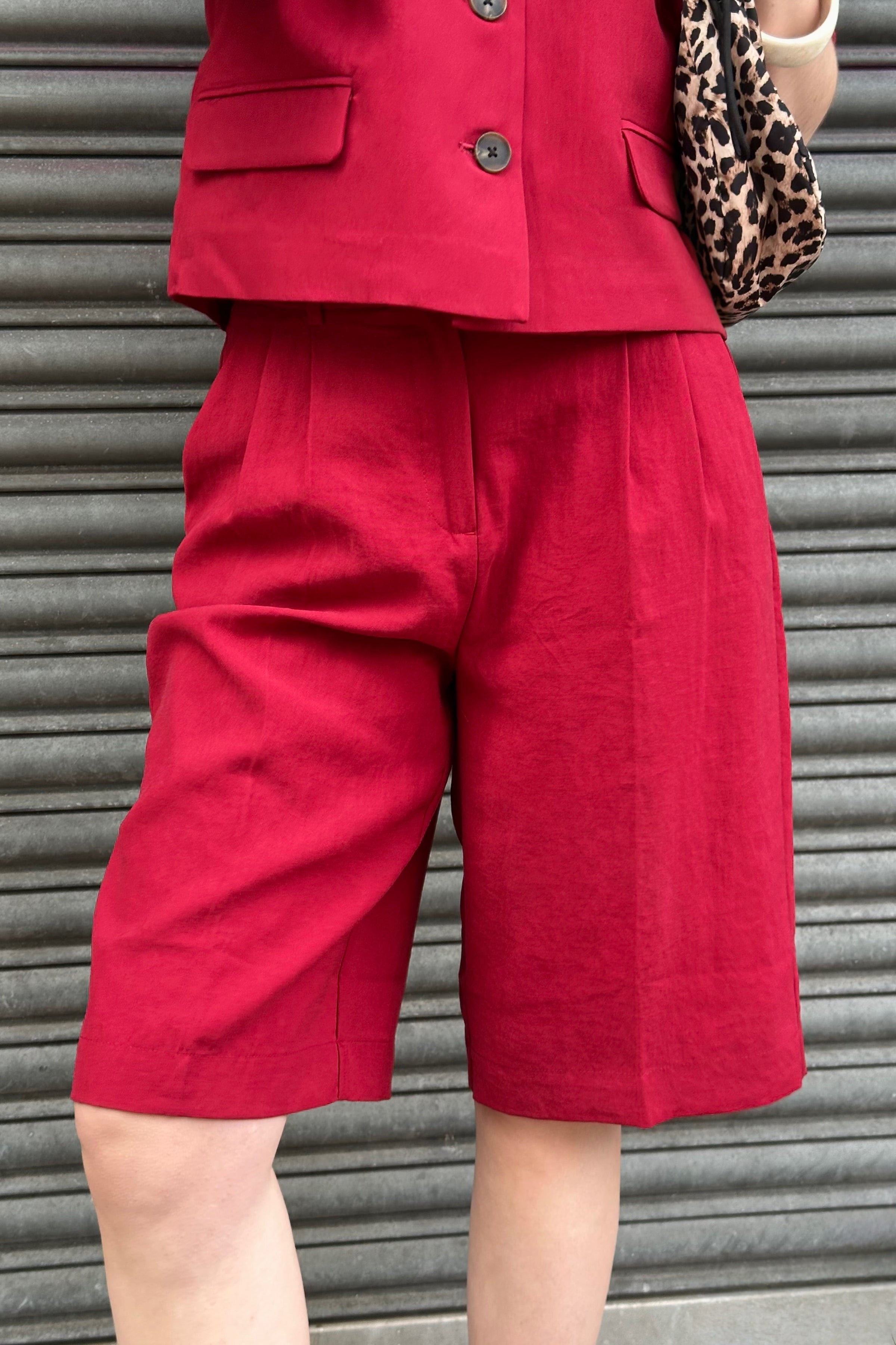 MSCHKeeley Edelmira Shorts - Rood