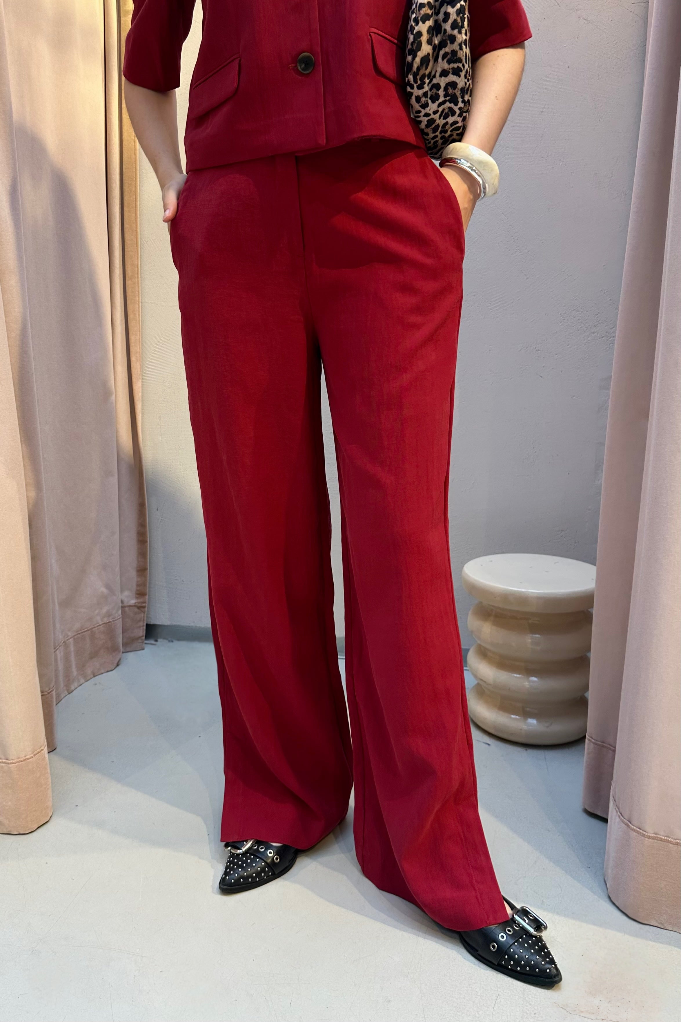 MSCHKeeley Edelmira Pantalon - Rood