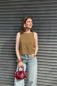 Canice Top - Groen