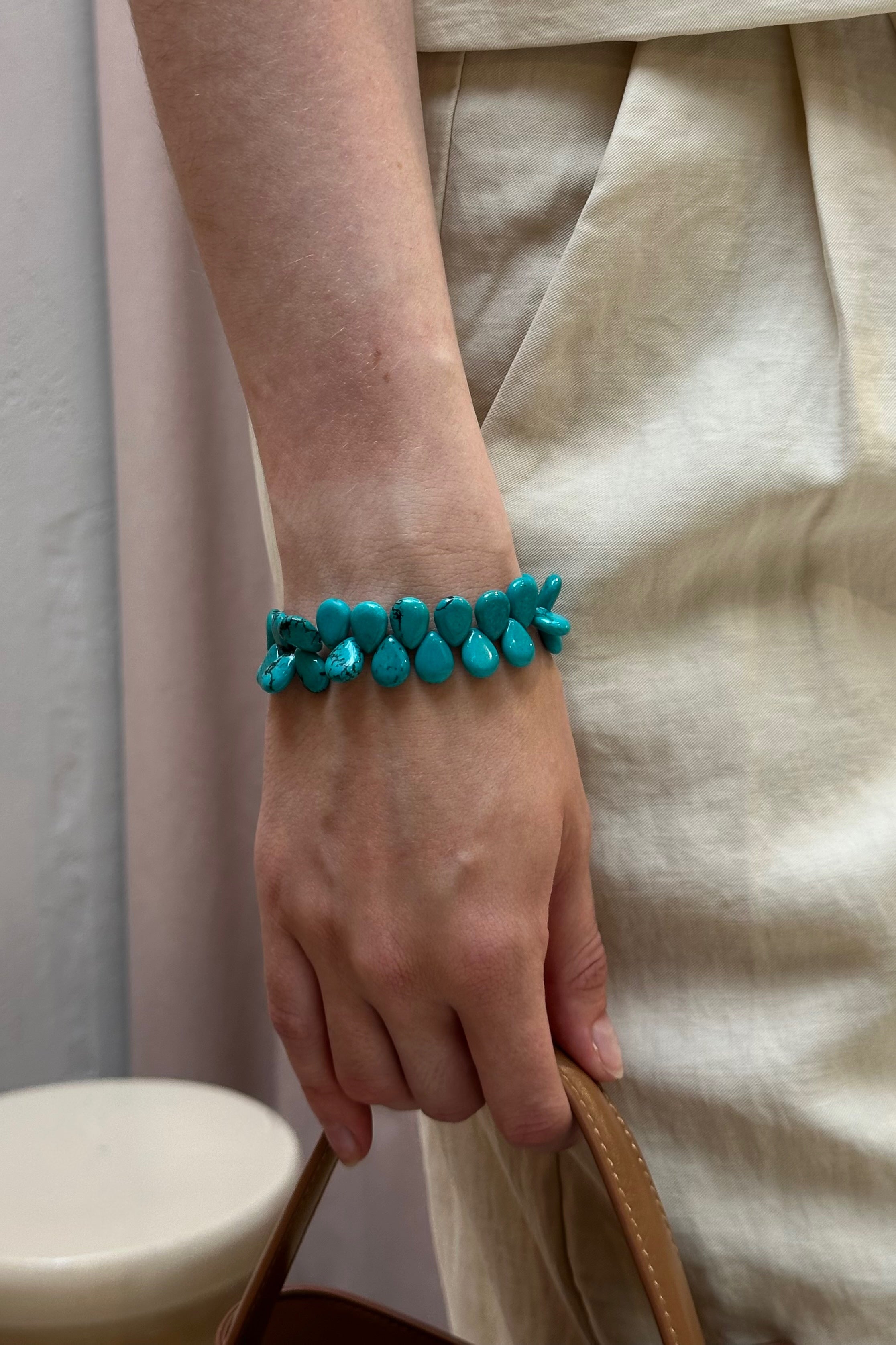 Moos Armband - Turquoise