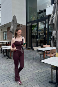 Ulianna Legging - Bordeaux