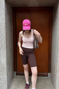 Lea Wrap Shorts - Donker Bruin