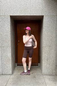 Lea Wrap Shorts - Donker Bruin