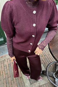 Trudy Deco Vest - Wine