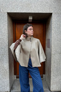 Zanna Trench Cape - Zand