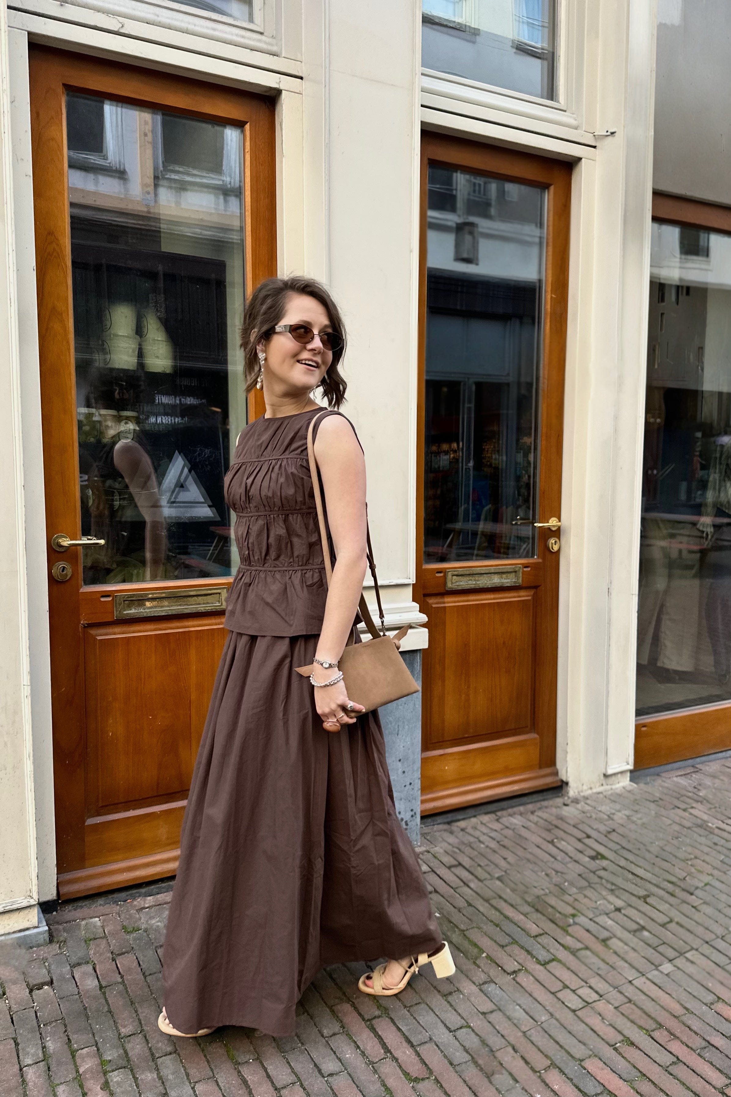 Annabelle Top - Bruin