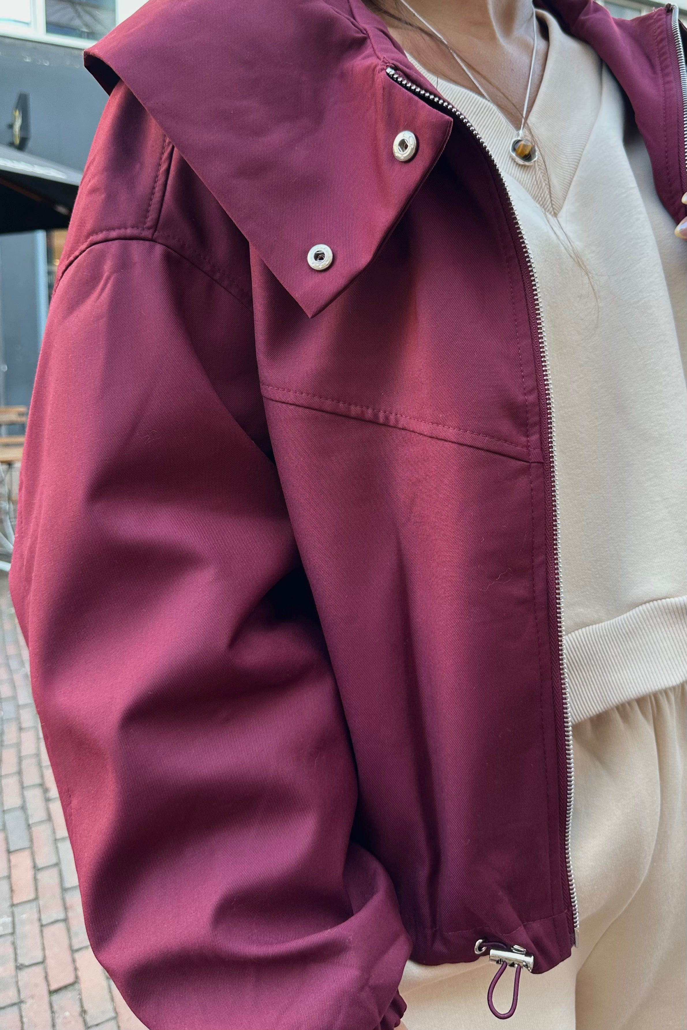 Thirza Jacket - Bordeaux