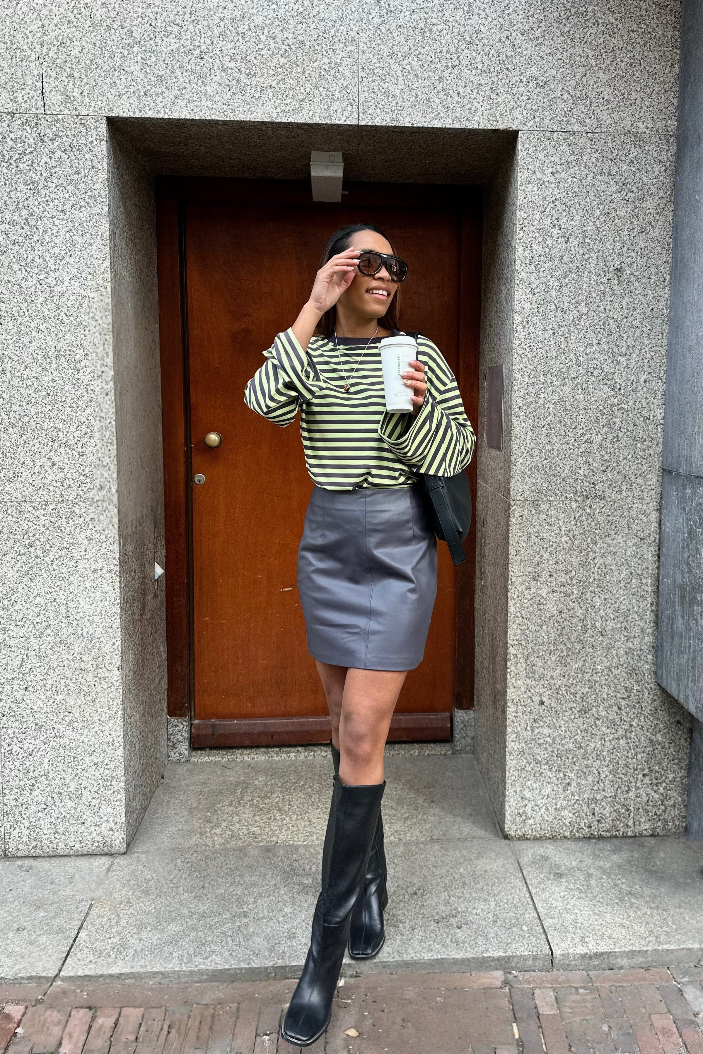 Tilly Lange Mouwen Shirt - Groen