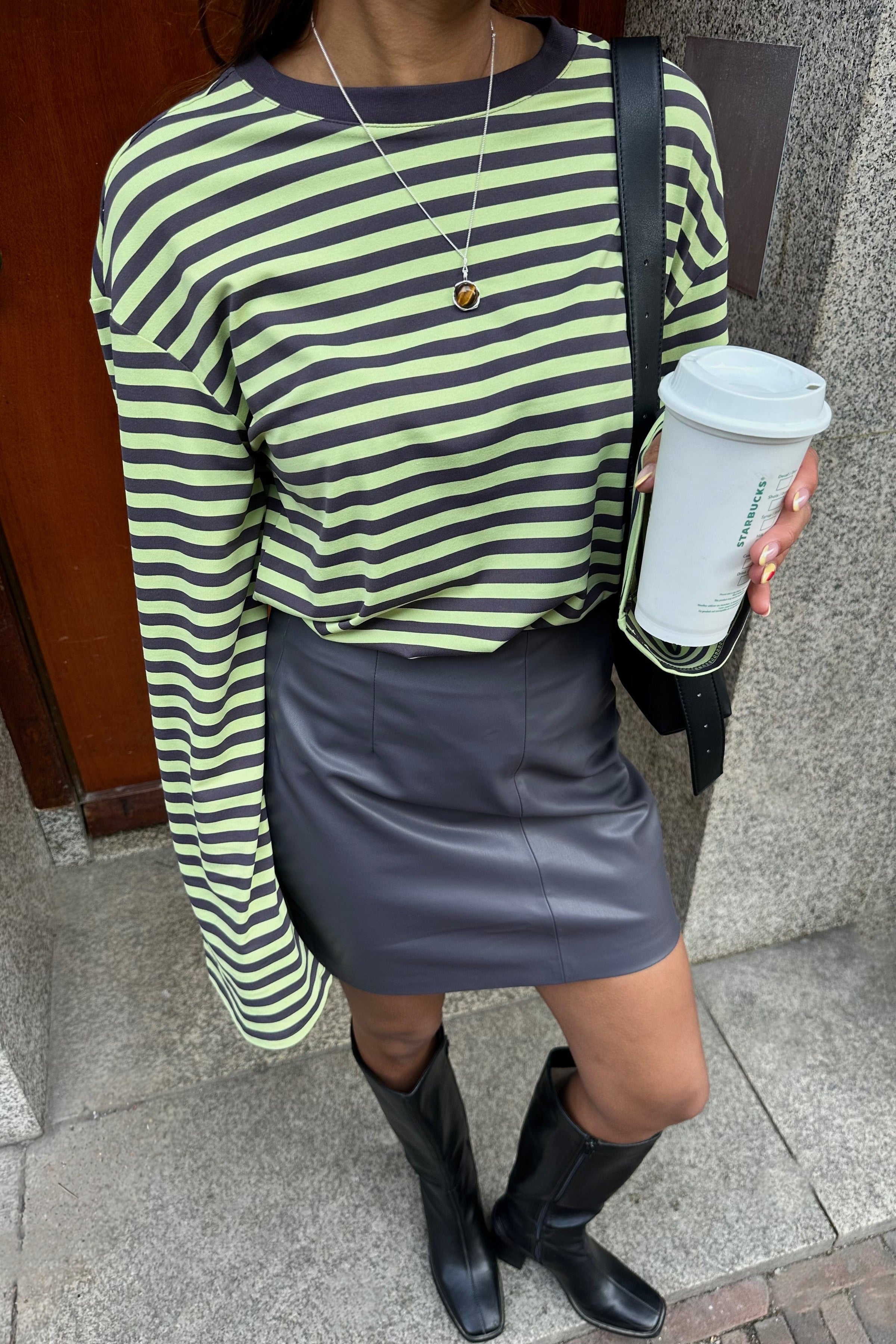 Tilly Lange Mouwen Shirt - Groen