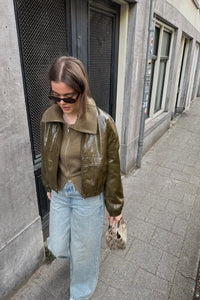 RowCC Zip Knit Vest - Groen