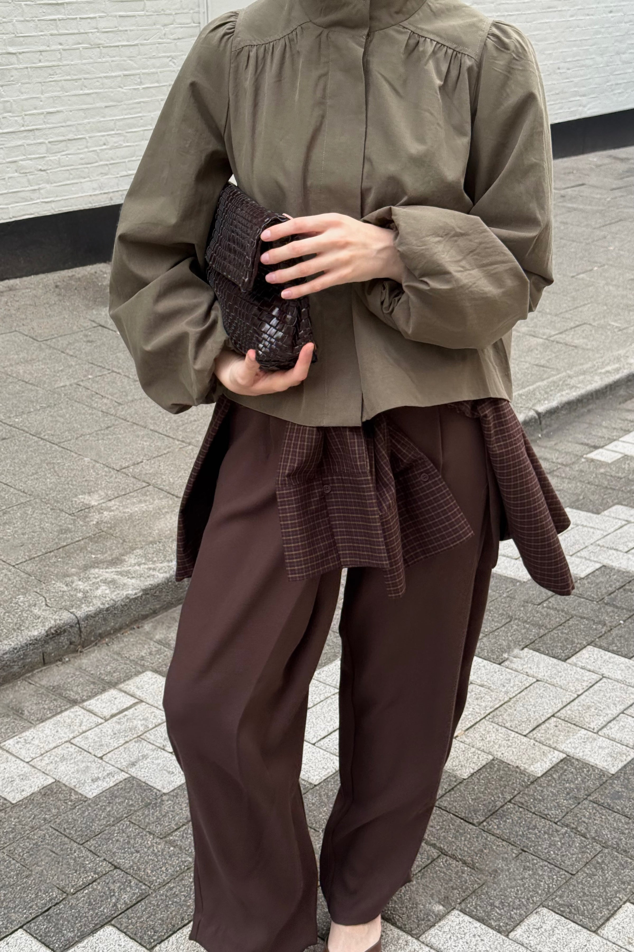 Tirsa Twill Jacket - Groen