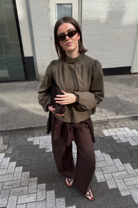 Tirsa Twill Jacket - Groen