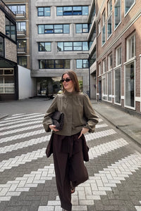 Tirsa Twill Jacket - Groen